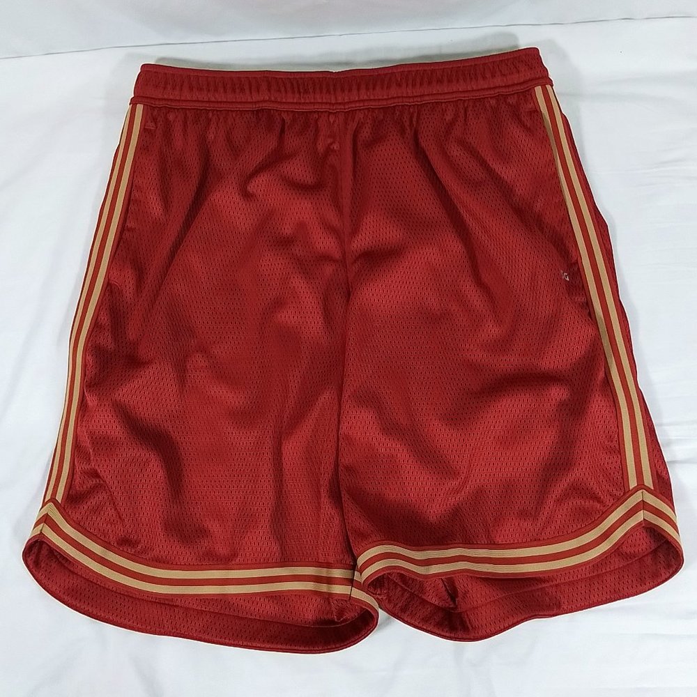TWITCH + ALLISON Men’s Mesh Pocket Shorts-Various Sizes-New with Tags-Deep Red
